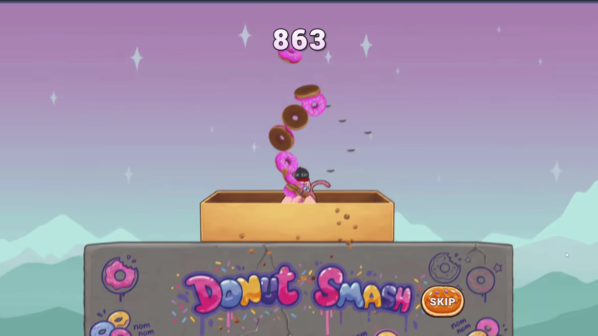 Donut Smash video 4