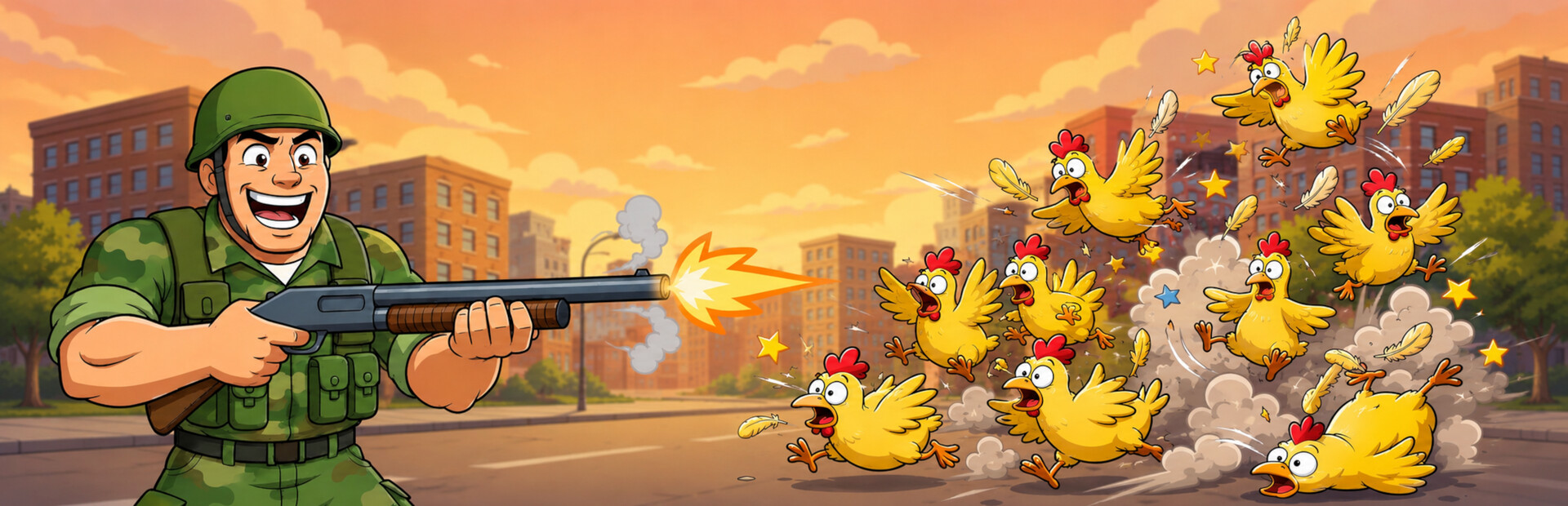 Chickens. Chickens? Chickens!