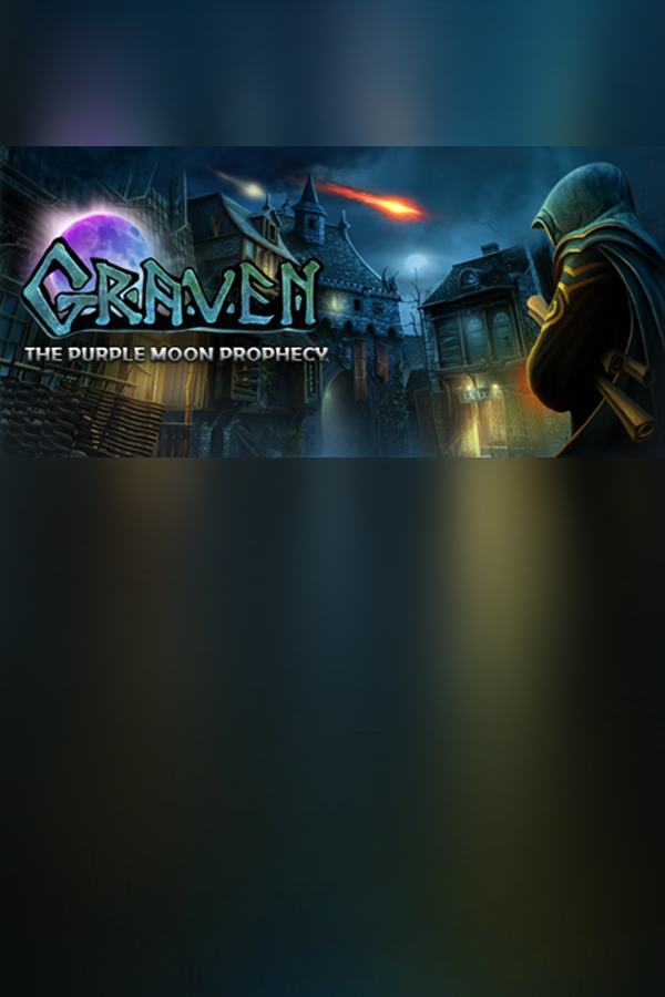 Capa de GRAVEN The Purple Moon Prophecy