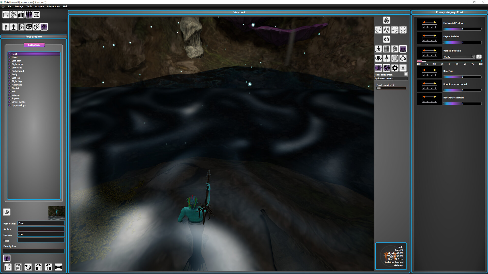 Makehuman 2 screenshot 9