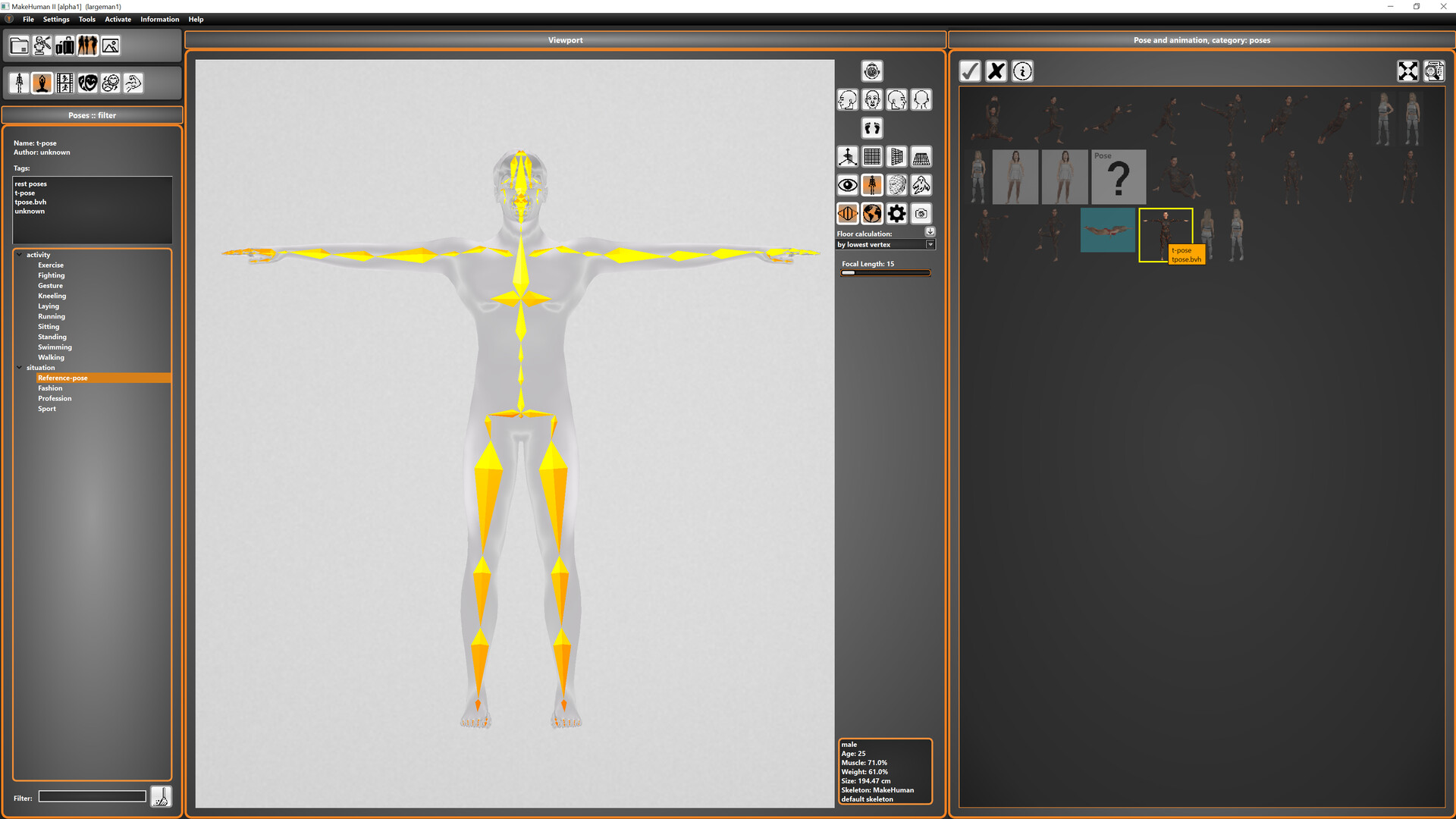 Makehuman 2 screenshot 6