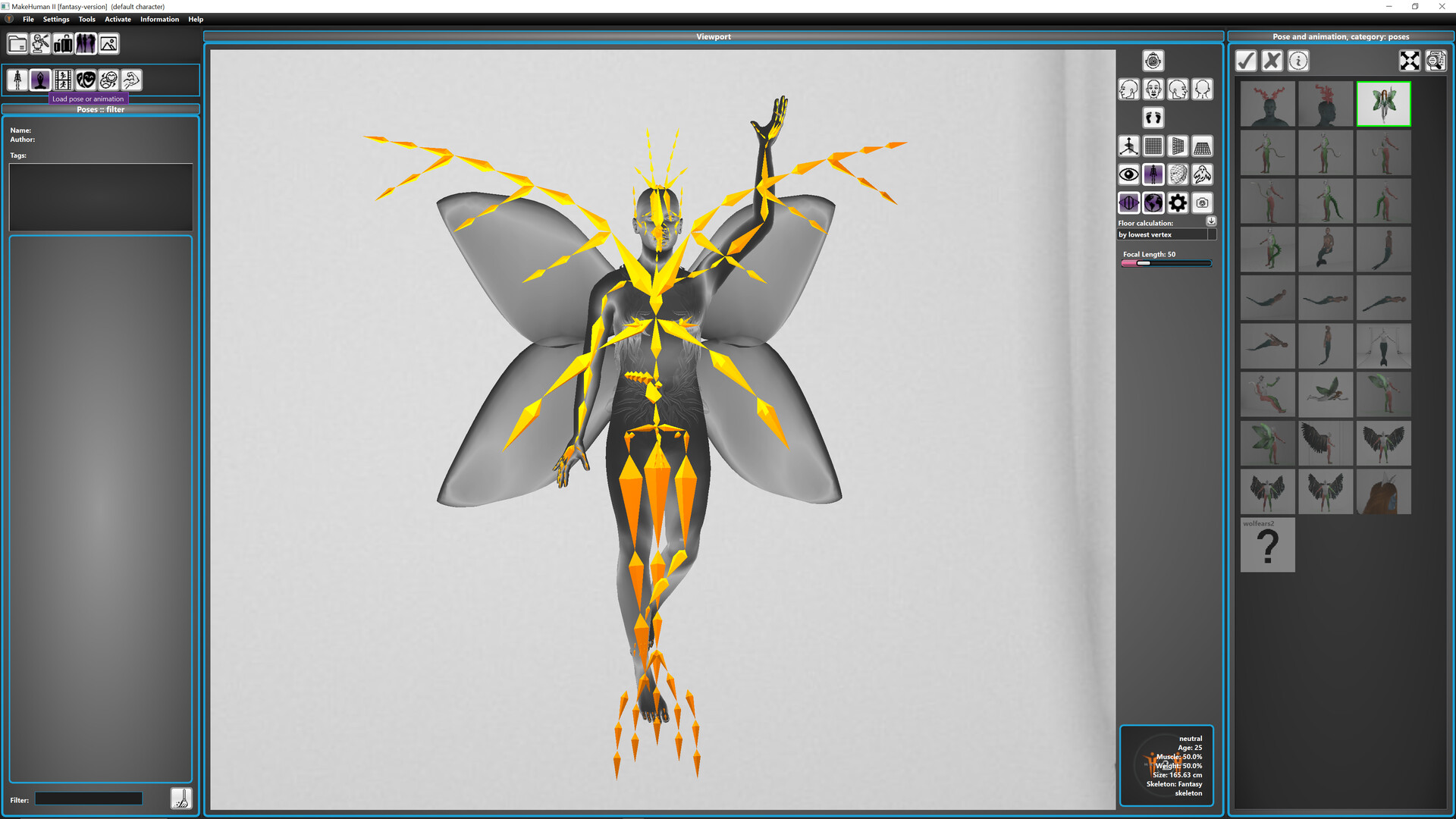 Makehuman 2 screenshot 17