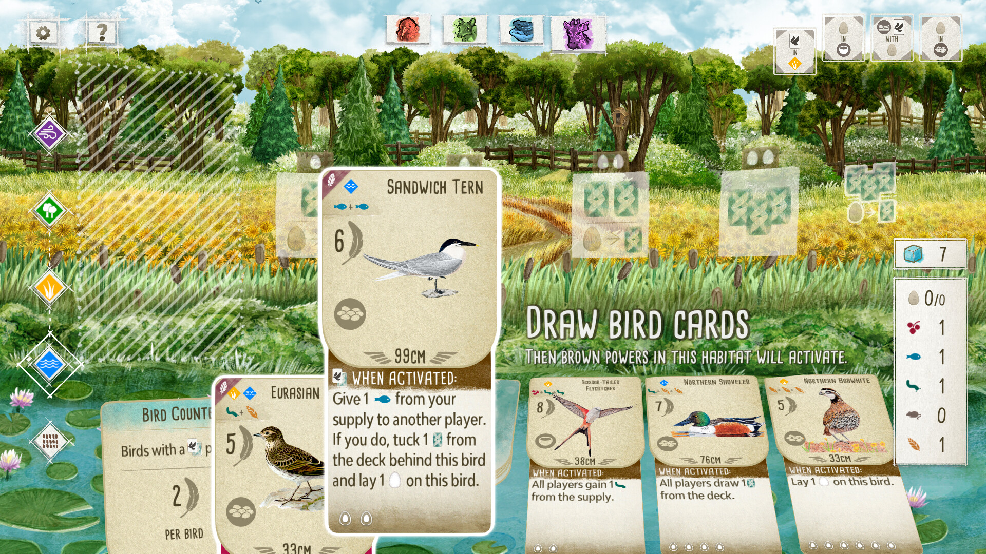 Wingspan: Bird Packs Season Pass Screenshot Thumbnail 4