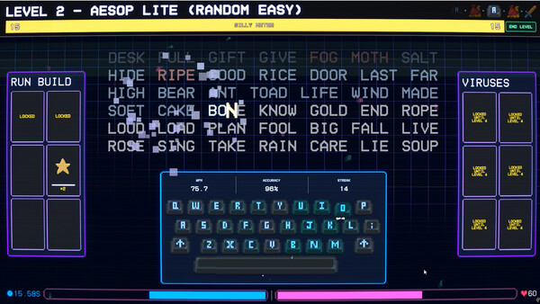 Silly Typing Game screenshot 1