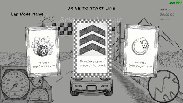 Скриншот 4 из игры DRAWN TO RACE