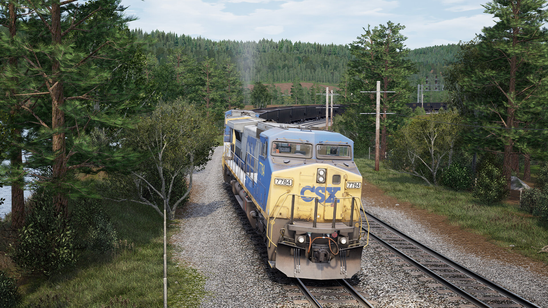 Train Sim World 7: CSX C40-8W Loco Add-On Screenshot Thumbnail 8