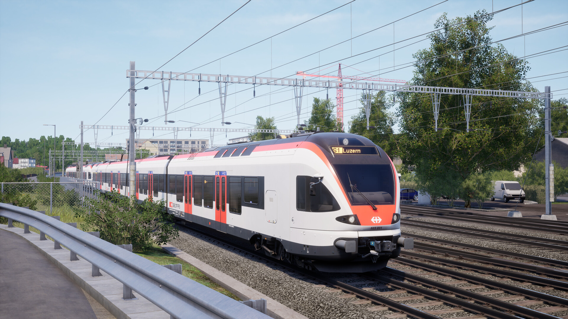 Train Sim World® 7: S-Bahn Zentralschweiz: Luzern - Sursee Route Add-On Featured Screenshot #1