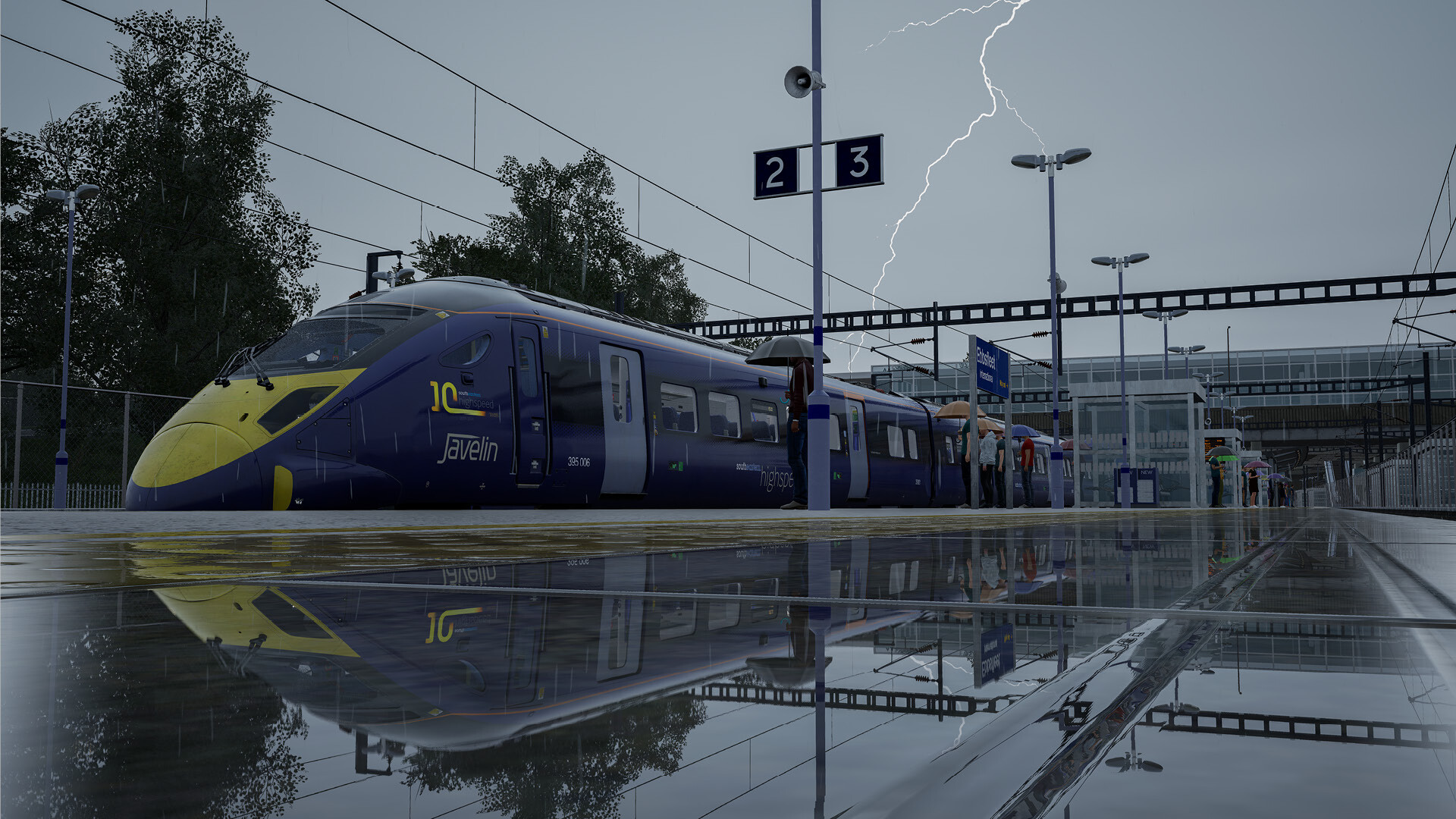 Train Sim World® 7: Southeastern Highspeed: London St Pancras – Ashford Intl & Faversham Route Add-On Featured Screenshot #1