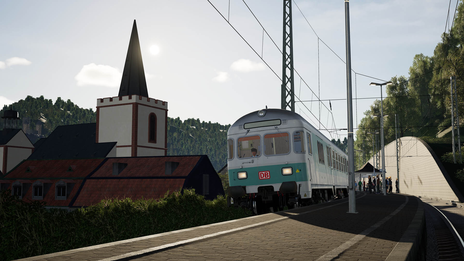 Train Sim World 7: Linke Rheinstrecke: Mainz - Koblenz Route Add-On Screenshot Thumbnail 7