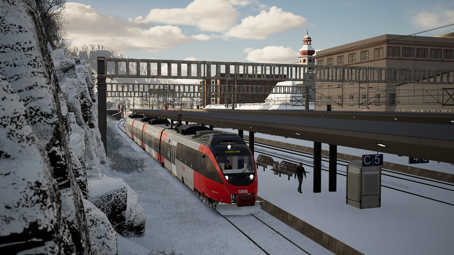 Train Sim World 7: S-Bahn Vorarlberg: Lindau - Bludenz Route Add-On Screenshot Thumbnail 8