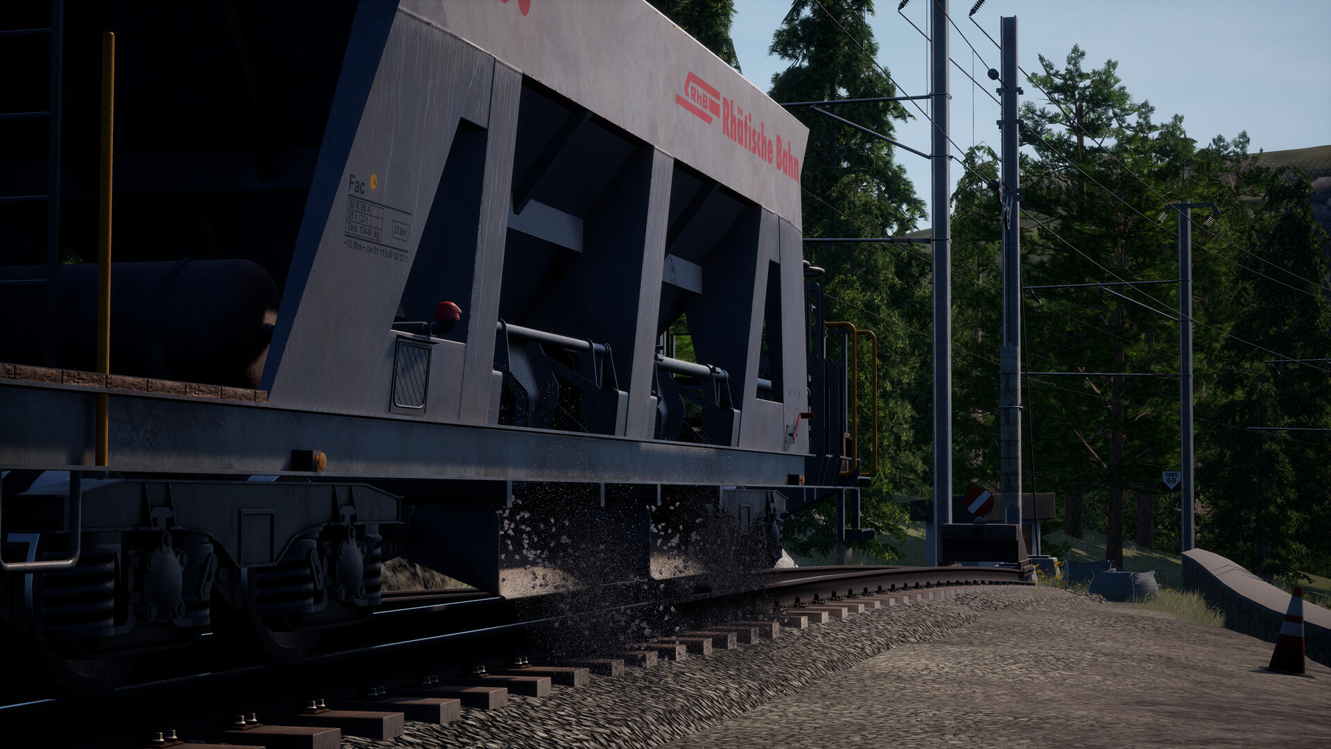 Train Sim World 7: RhB Arosa Aggregates Pack PC gameplay screenshot 10 of 10