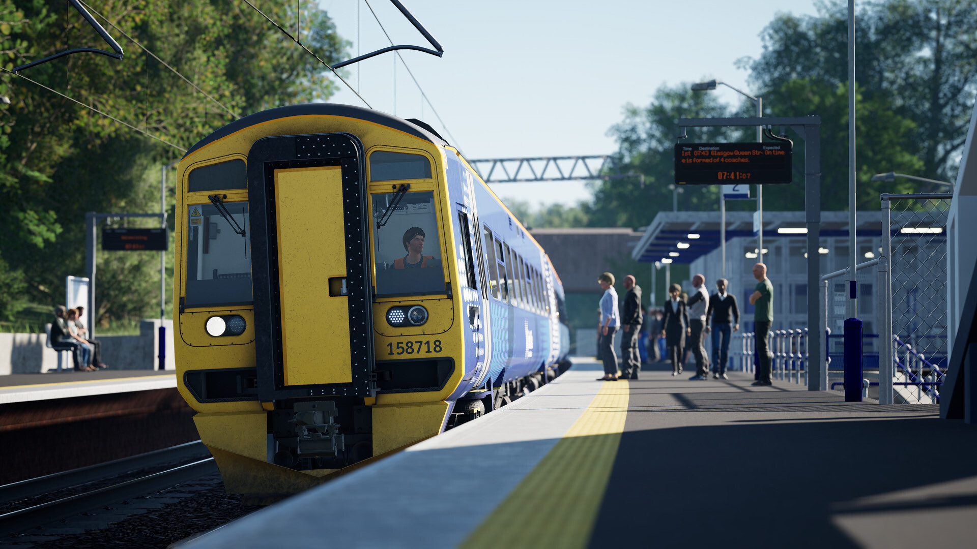 Train Sim World® 7: ScotRail BR Class 158 Sprinter DMU Add-On Featured Screenshot #1