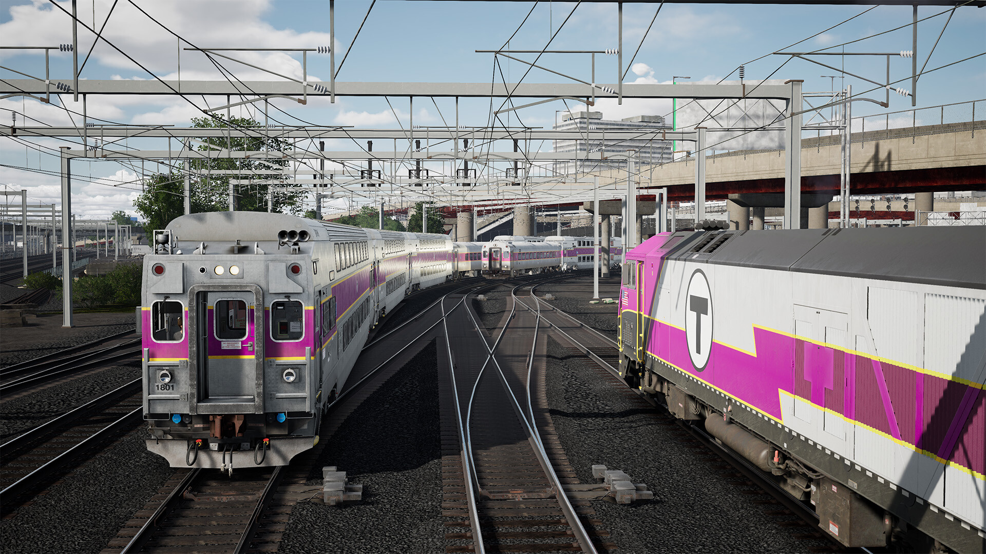 Train Sim World 7: MBTA Commuter: Boston - Framingham/Worcester Line Route Add-On Screenshot Thumbnail 9