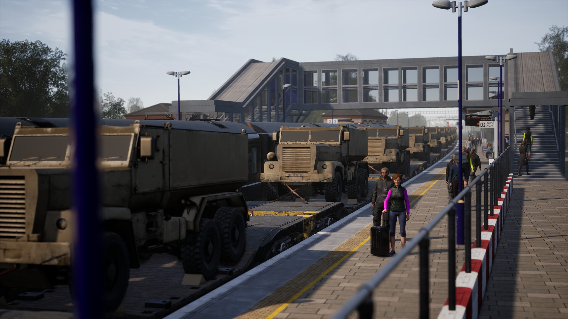 Train Sim World 7: Cargo Line Vol. 4 - Military Screenshot Thumbnail 9