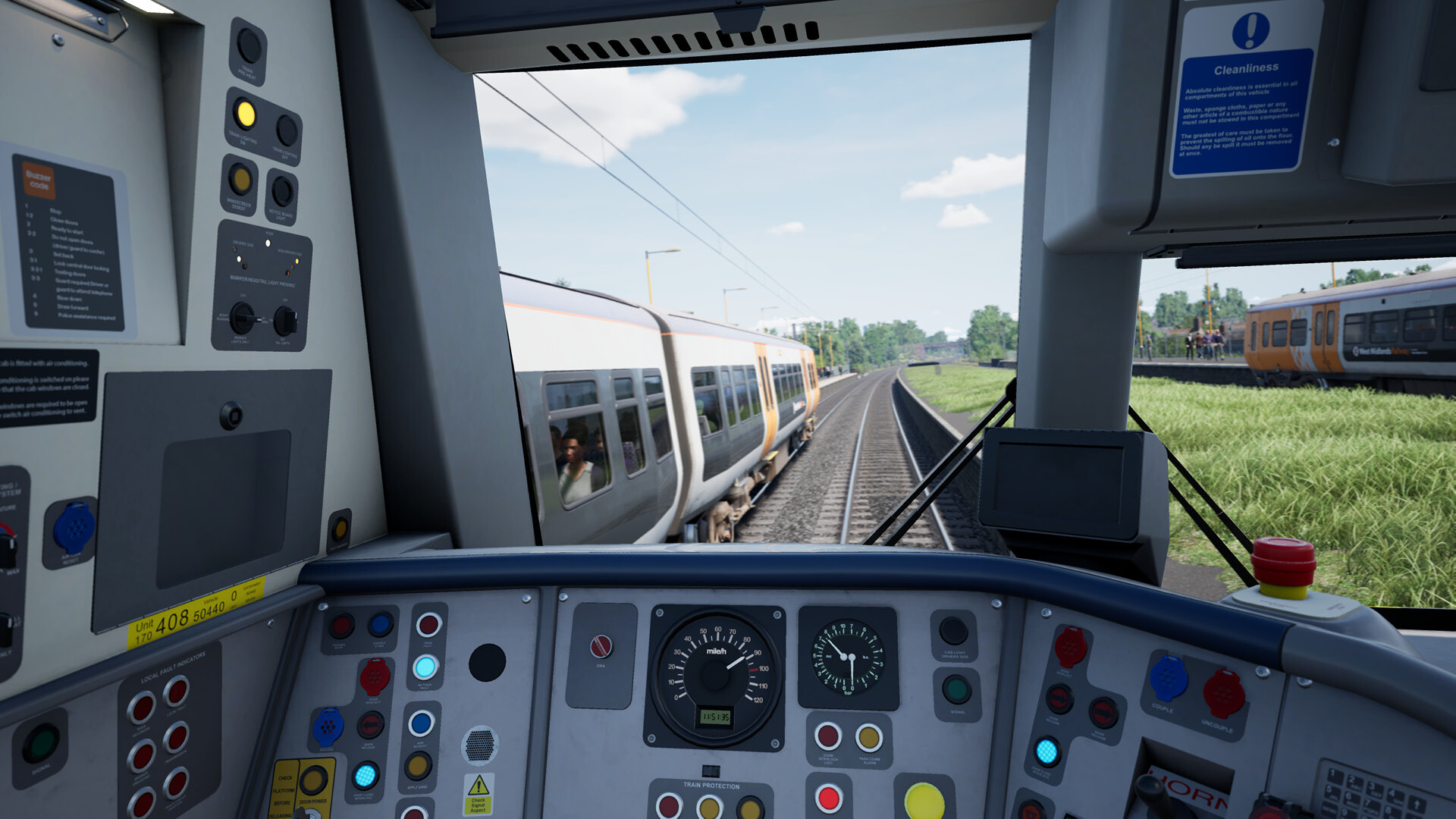 Train Sim World 7: West Midlands Railway & CrossCountry BR Class 170 DMU Add-On Screenshot Thumbnail 7