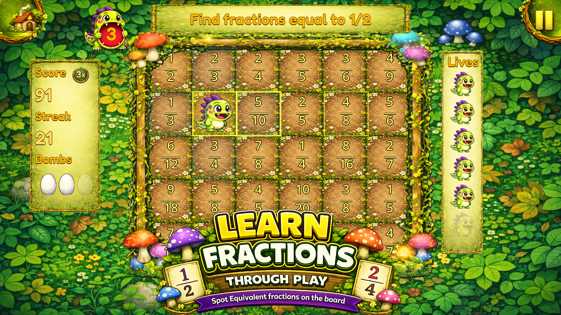 Forest of Numbers screenshot #3
