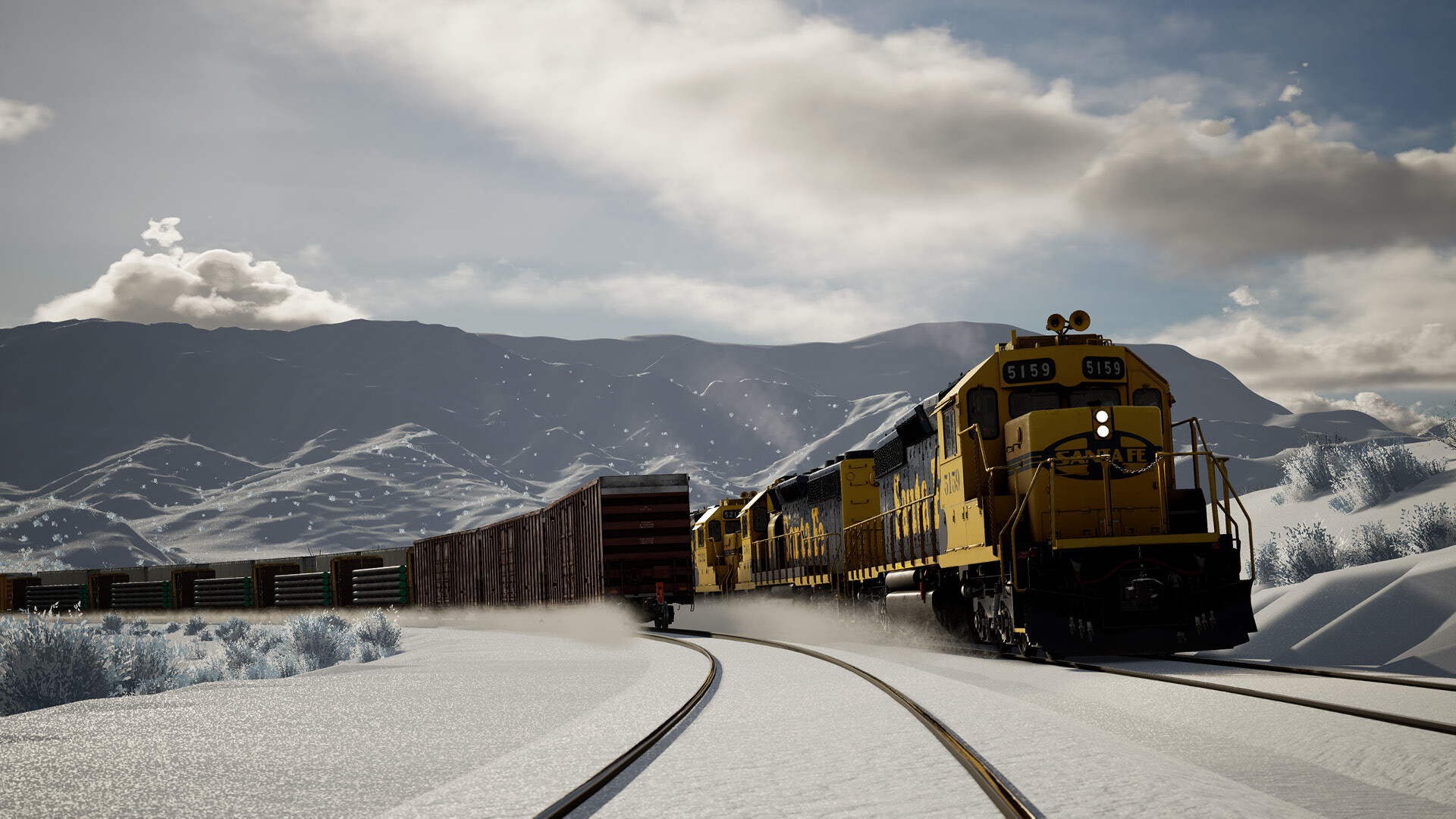 Train Sim World 7: Santa Fe on Cajon Pass Add-On PC gameplay screenshot 11 of 11