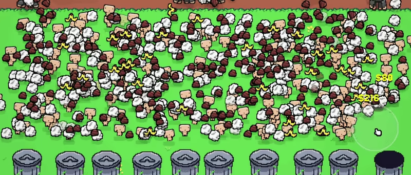 Garbage Growth video 1