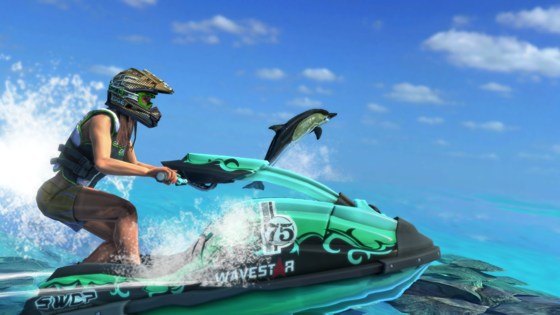 Aqua Moto Racing Utopia screenshot #2