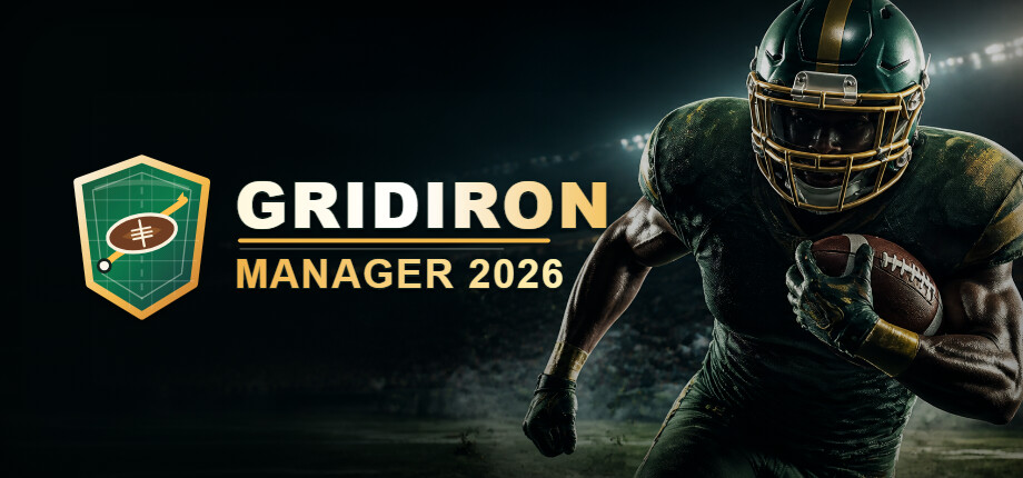 Gridiron Manager 2026 header image