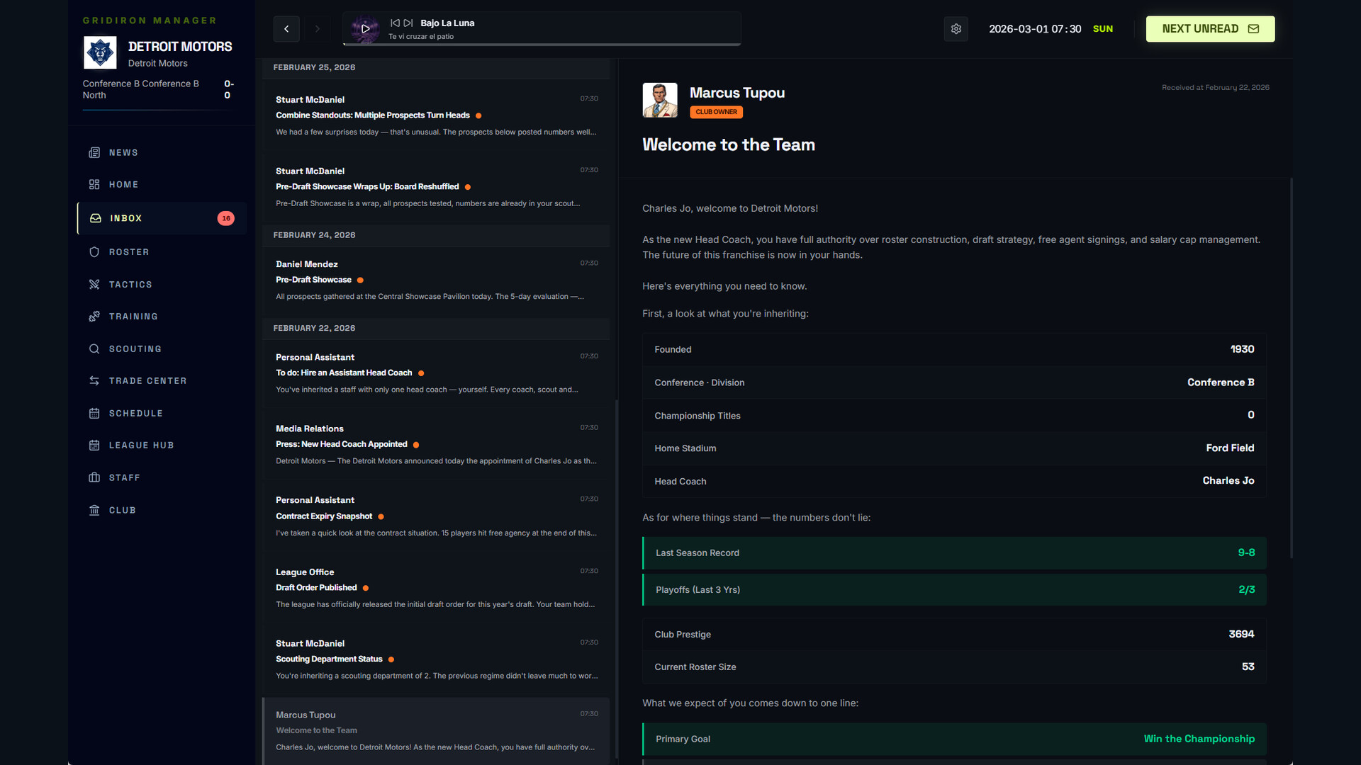 Gridiron Manager 2026 screenshot 6