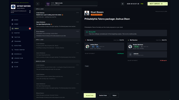 Gridiron Manager 2026 screenshot 2