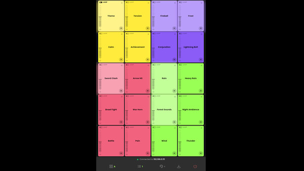 RPG Soundboardfor windows and Linux 1