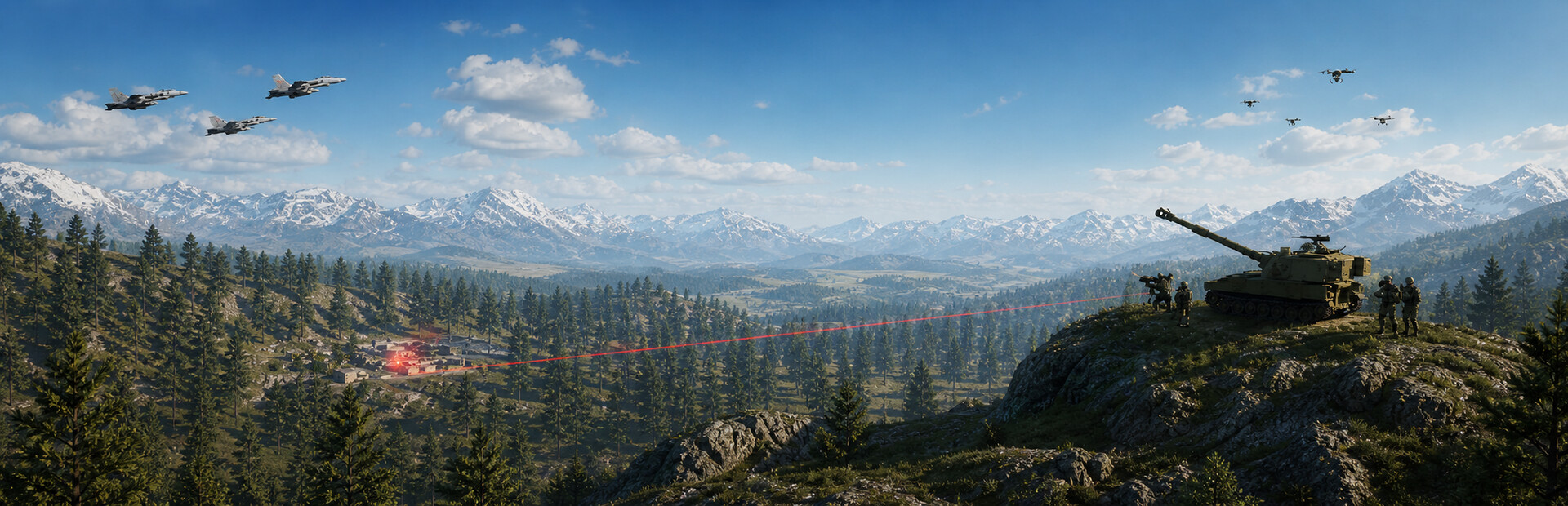Modern Artillery Strike