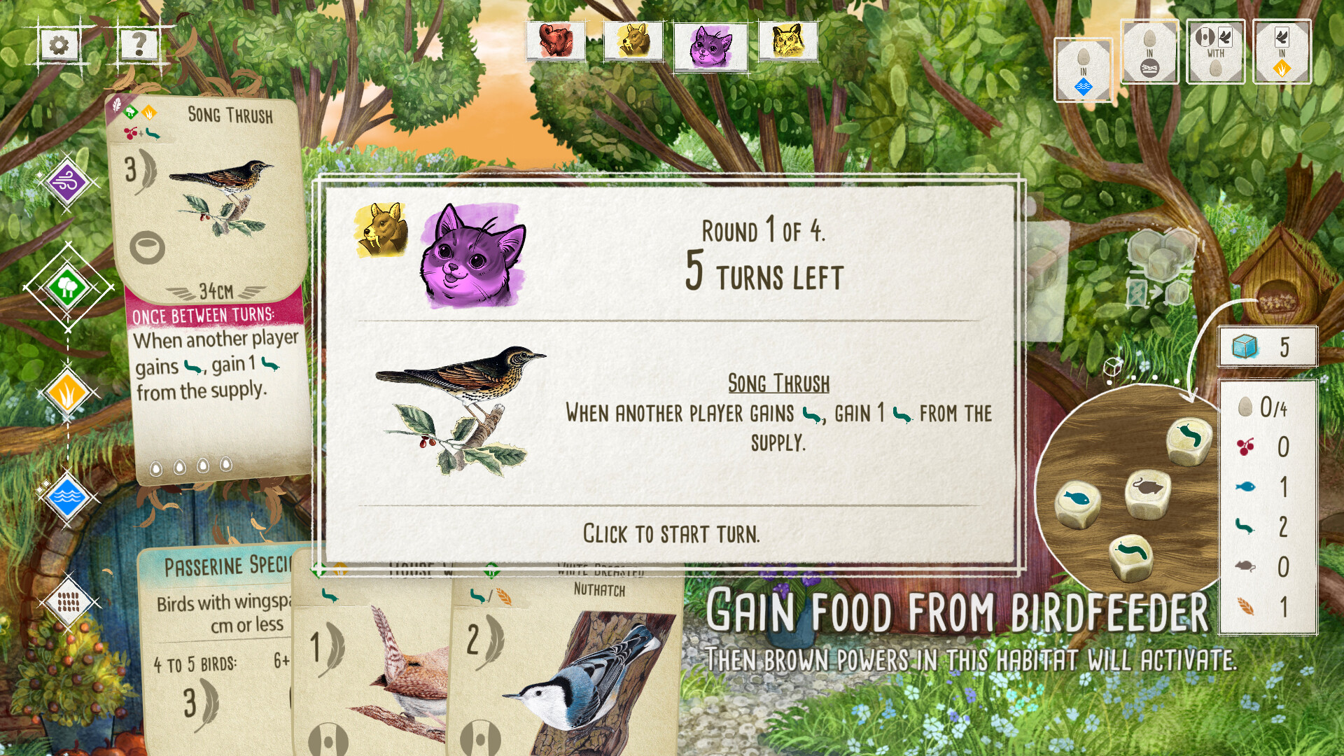 Wingspan Bird Pack: British Birds screenshot 2