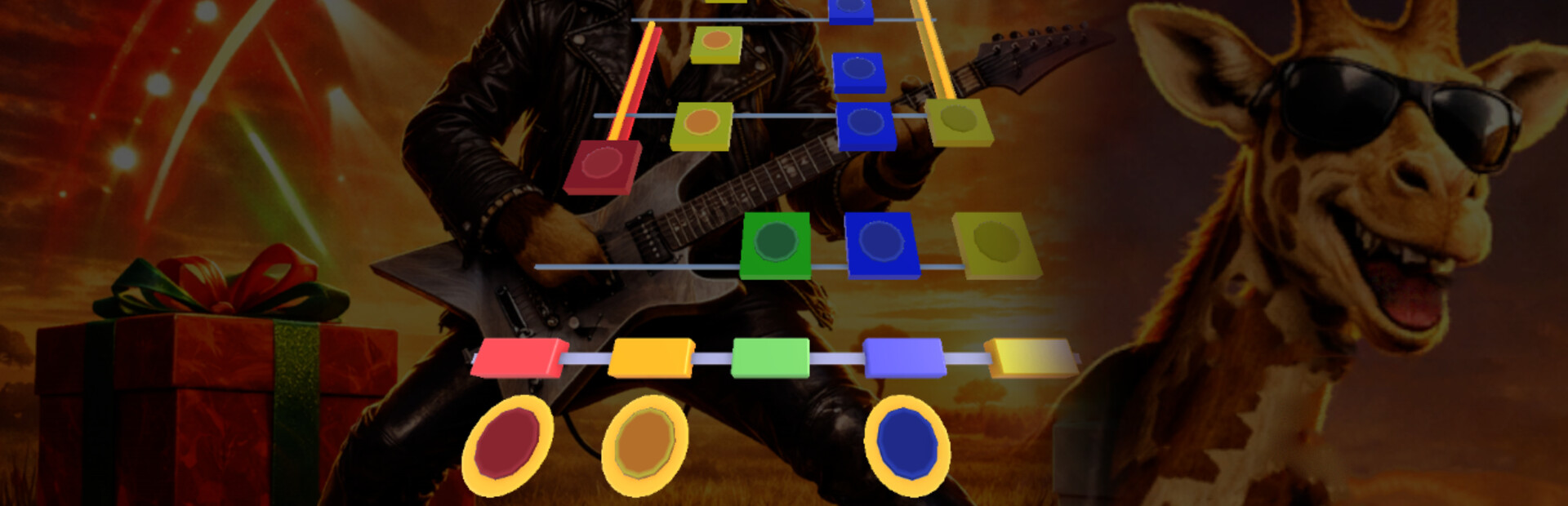 Giraffe Champion: The Rock Music Game