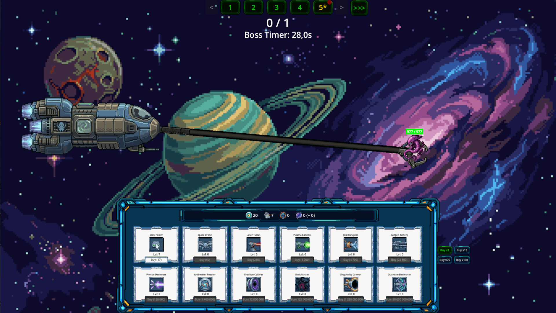 Space Fetus Attack Idle Clicker – Screenshot 3
