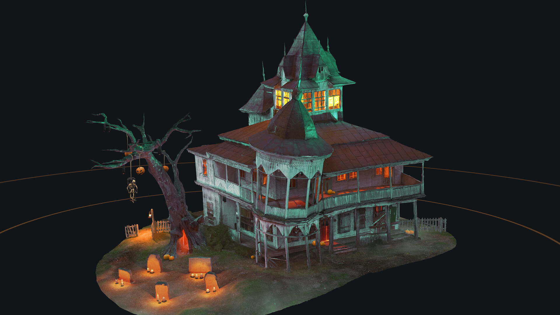 Puzzling Places - Halloween Special: The Haunted House Featured Screenshot #1