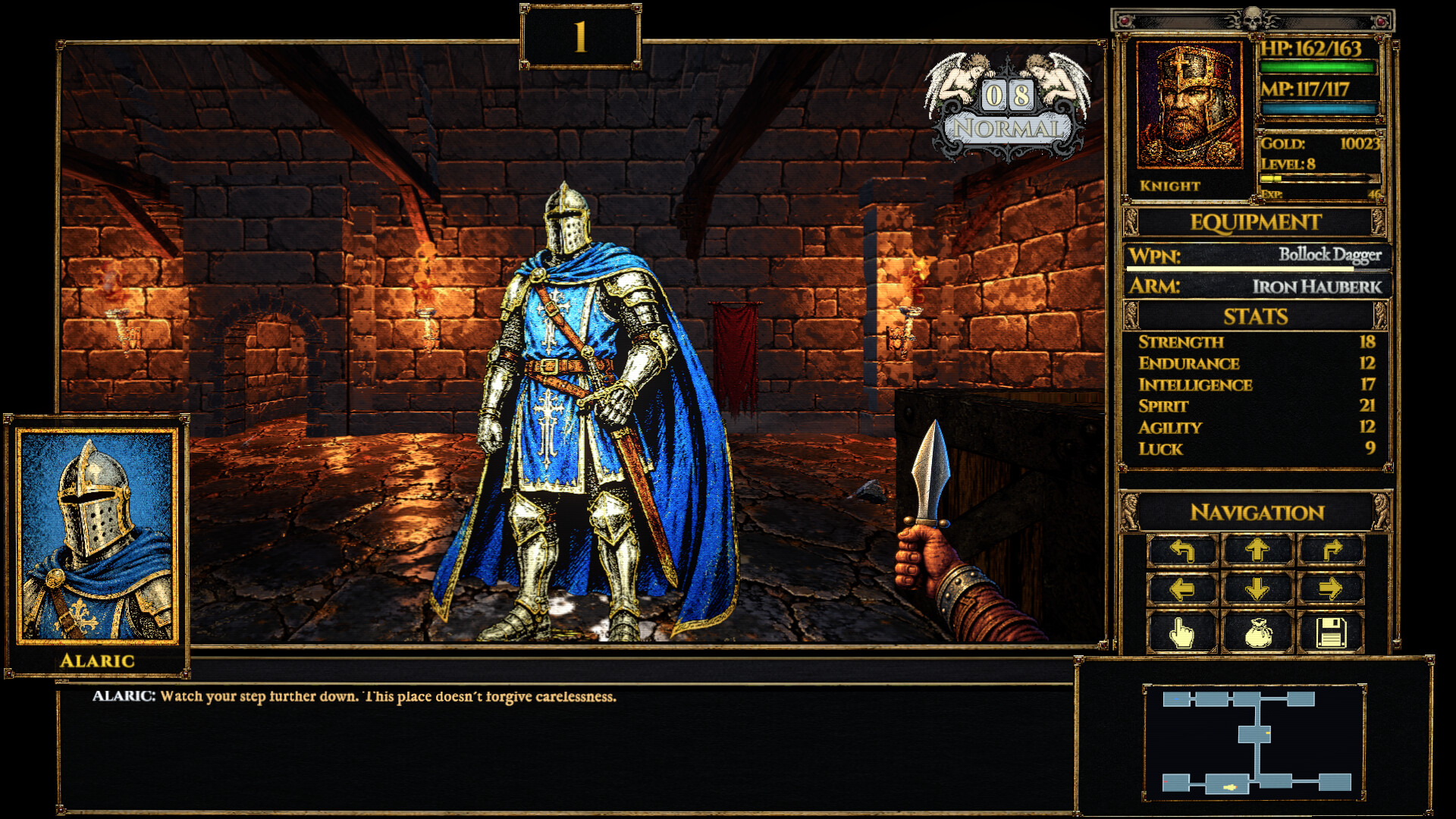 Screenshot of A Knight's Fury - The Vaults of Venom