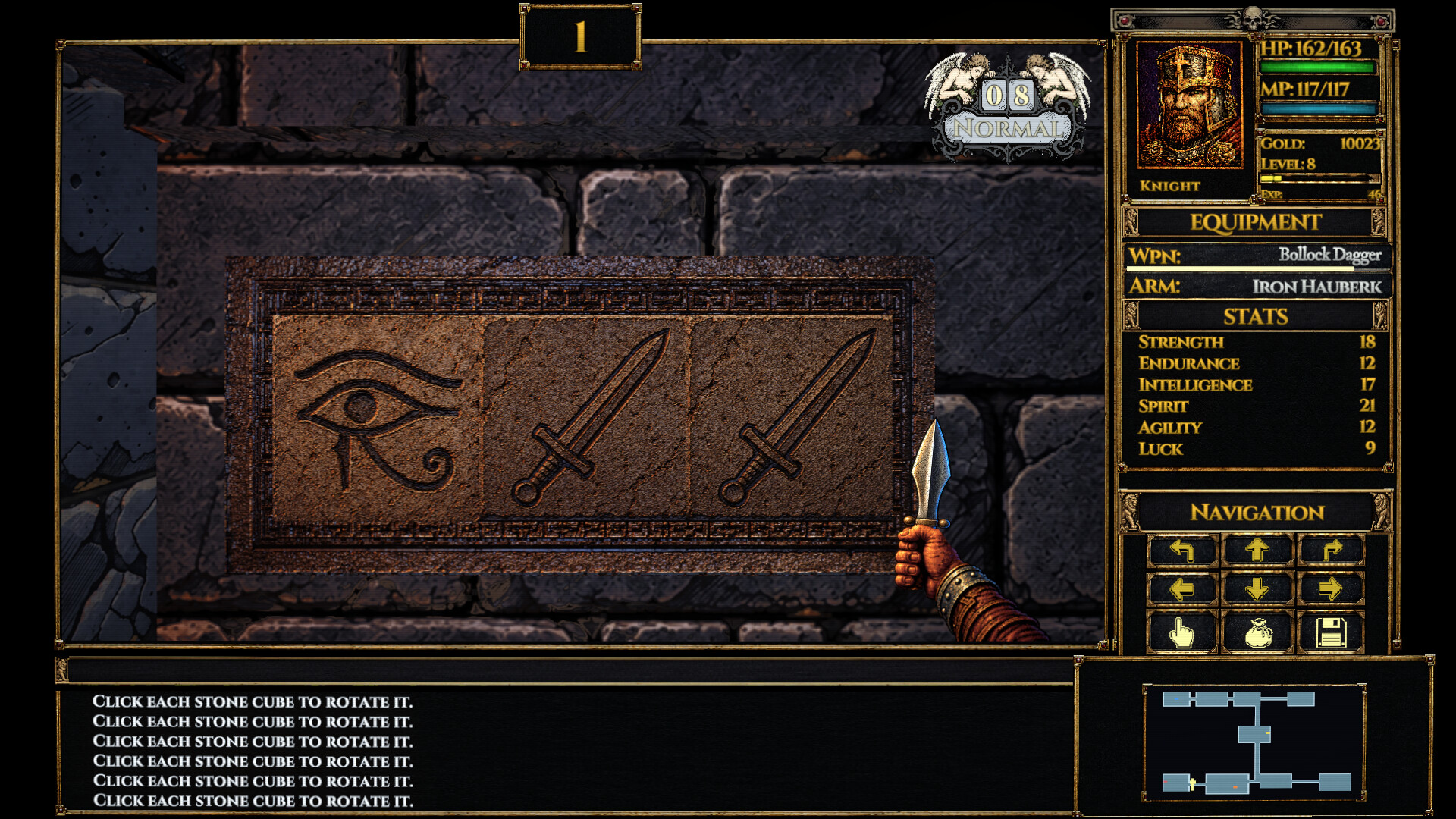 Screenshot of A Knight's Fury - The Vaults of Venom