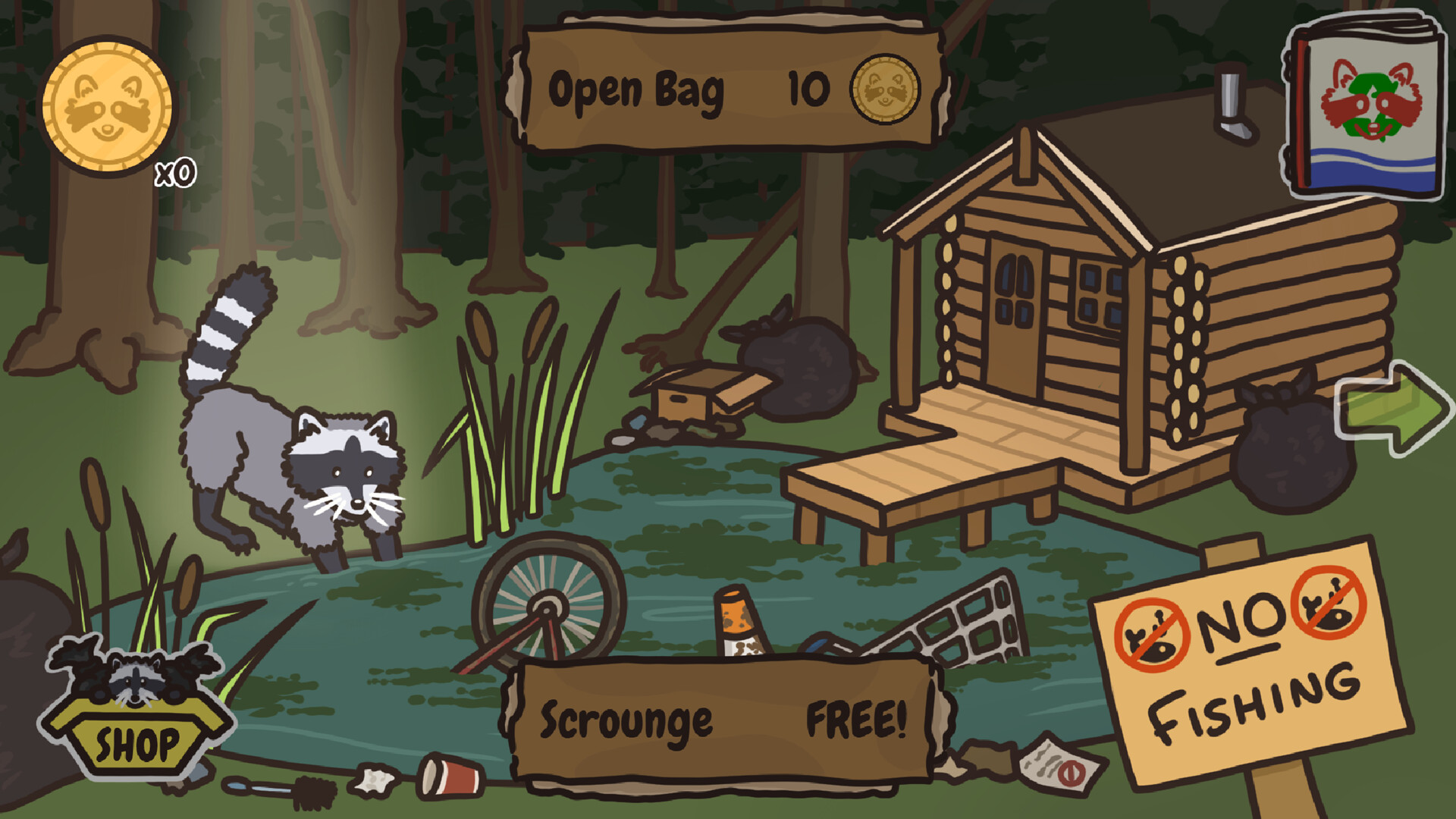 Reduce, Reuse, Raccoon screenshot 1