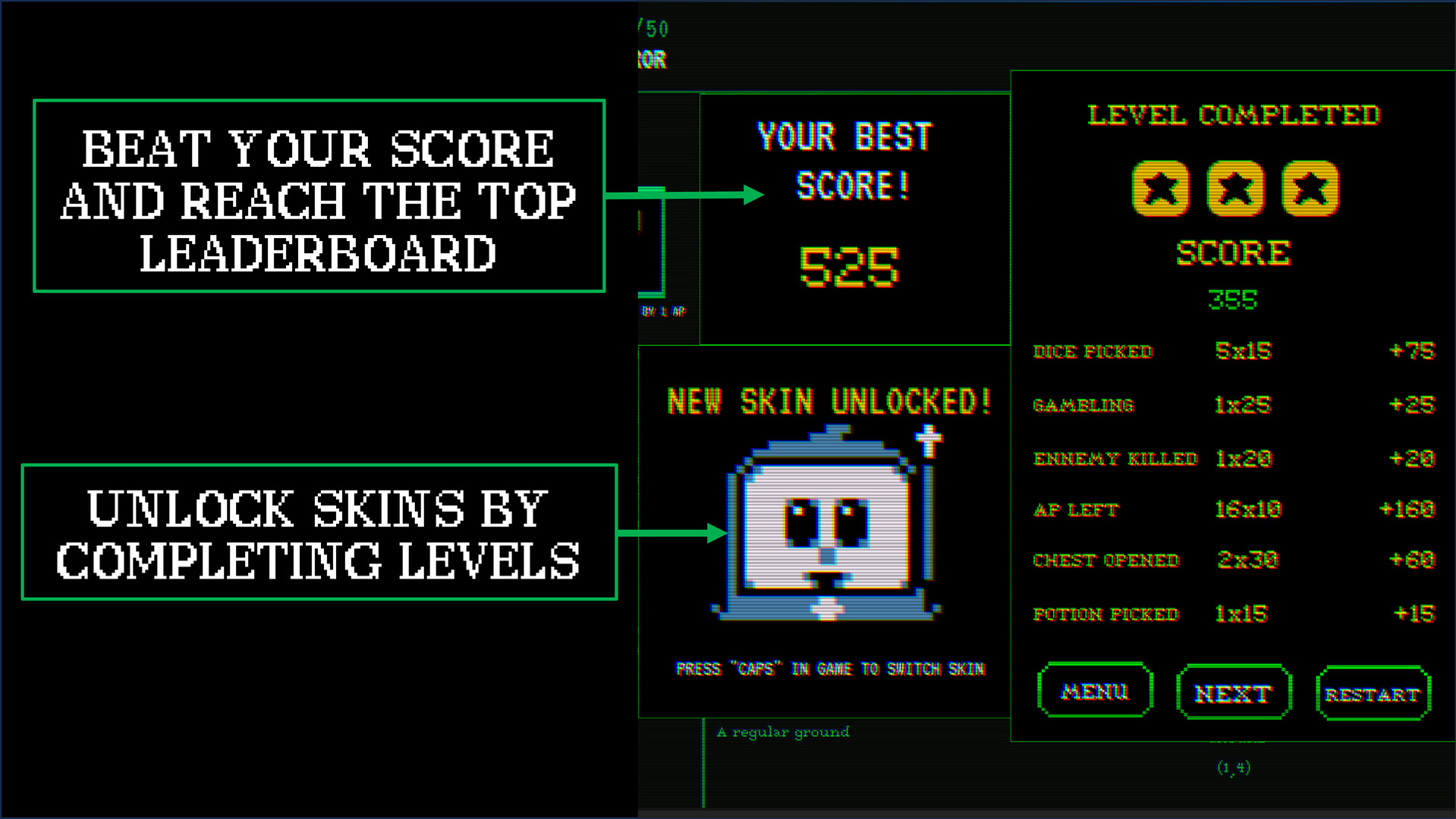 DICEPATH screenshot