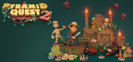 Steam cover for Pyramid Quest 2.
