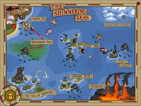 Screenshot z Zombie Pirates