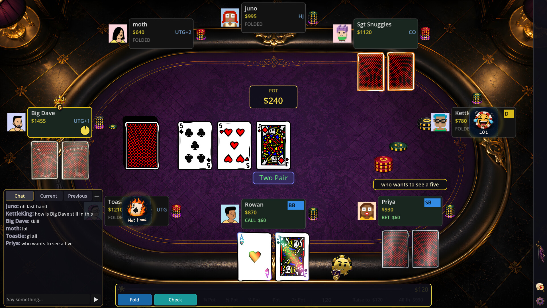 Hold'em Fold'em Poker screenshot 10