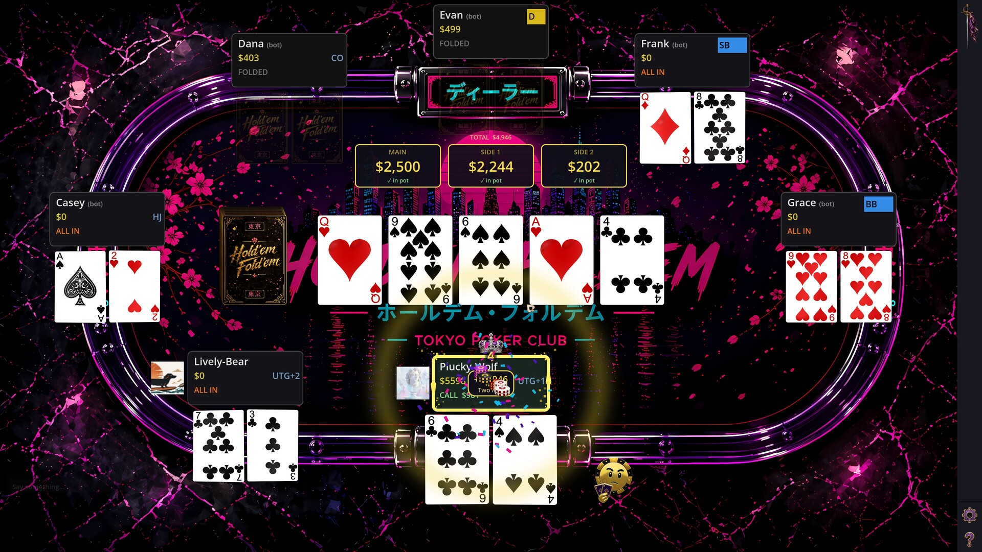 Hold'em Fold'em Poker 游戏截图 3