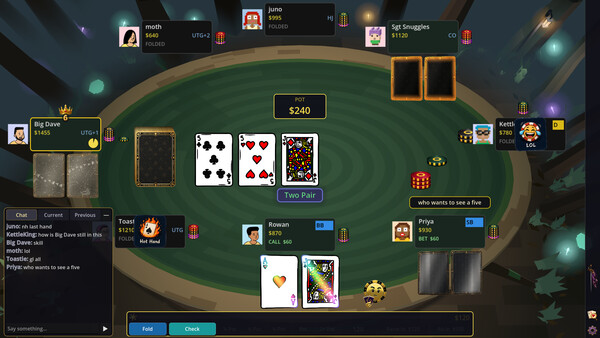 Скриншот 4 из Hold’em Fold’em Poker