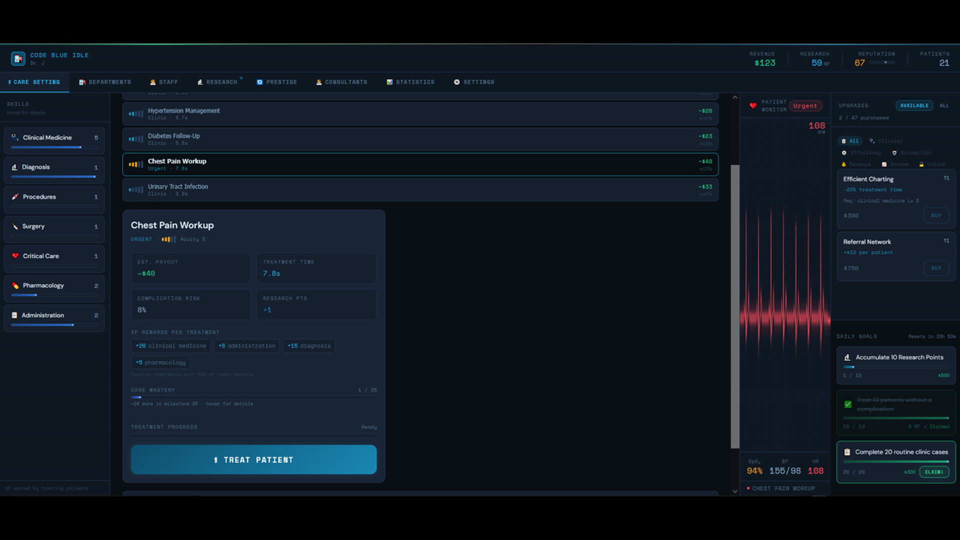 Code Blue Idle screenshot #5