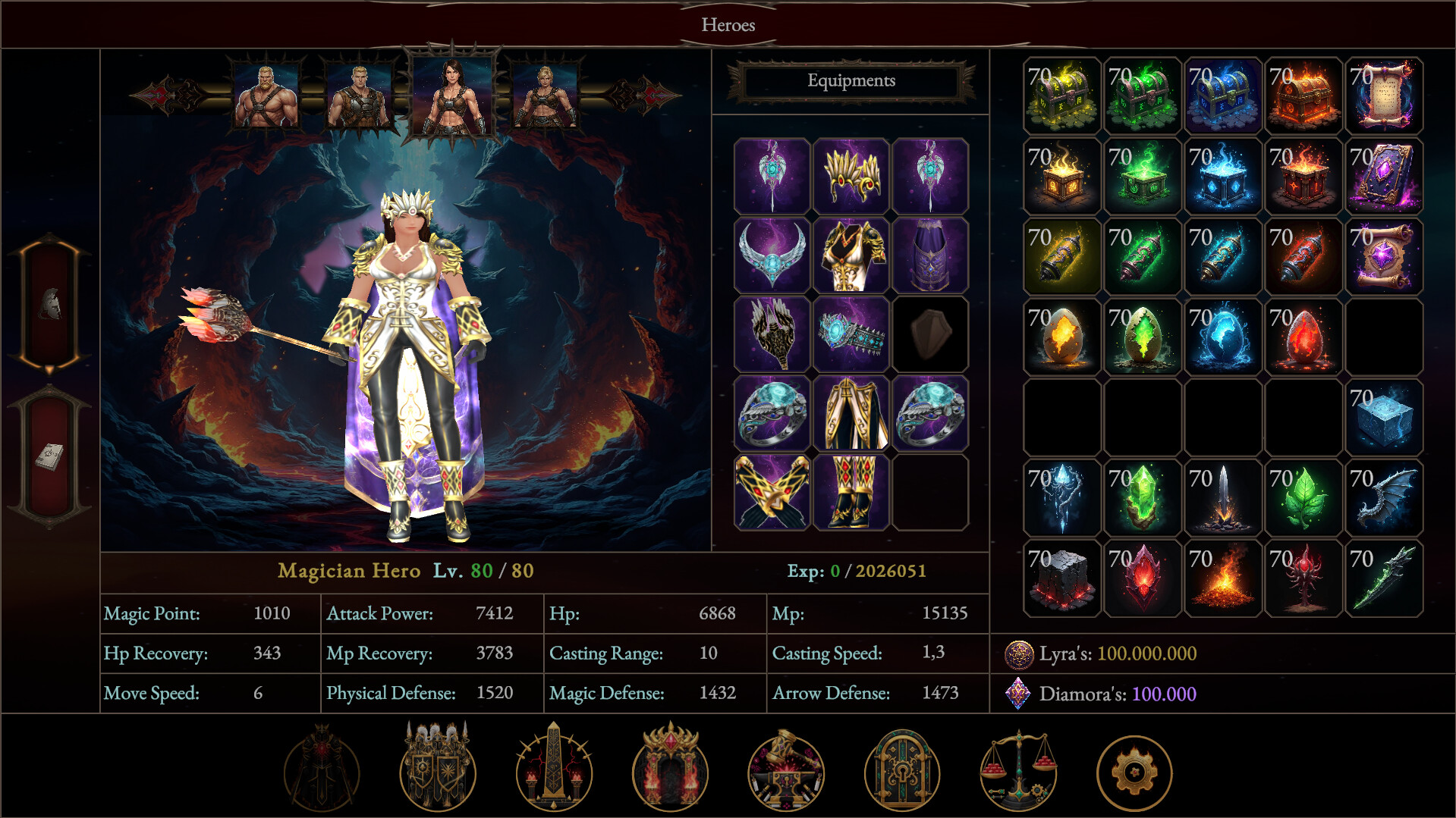 Knight Legion: Rpg Strategy 스크린샷 5