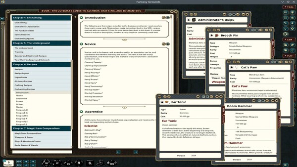 Fantasy Grounds - The Ultimate Guide to Alchemy, Crafting and Enchanting