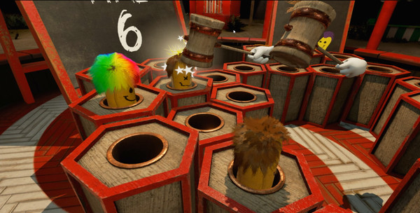 Screenshot z NVIDIA® VR Funhouse