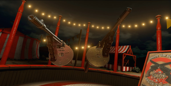 Screenshot z NVIDIA® VR Funhouse