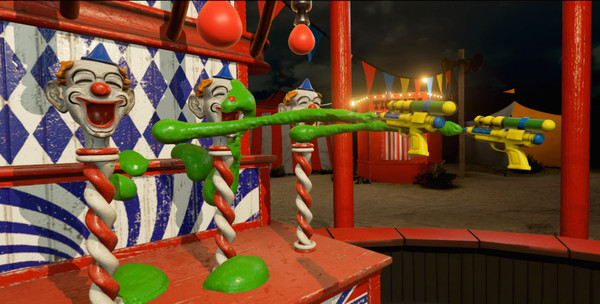 Screenshot z NVIDIA® VR Funhouse
