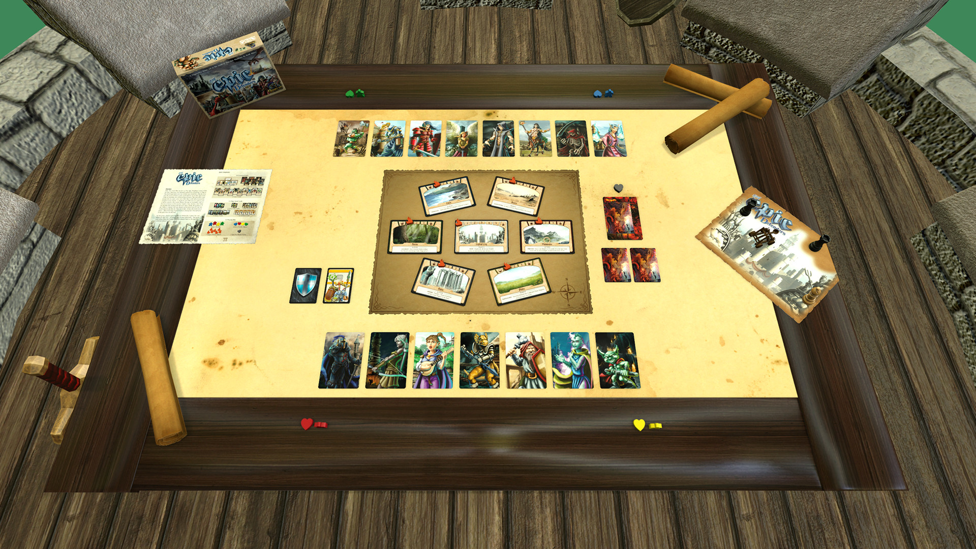 Tabletop Simulator - Tiny Epic Defenders Featured Screenshot #1