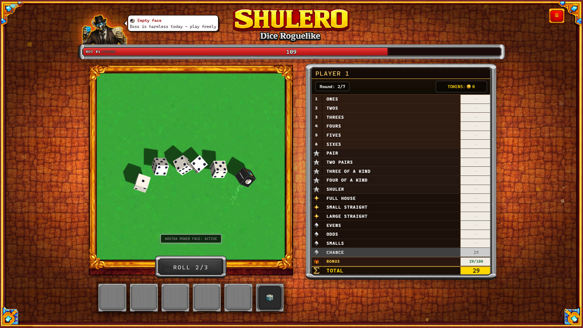 SHULERO – Dice Roguelike screenshot 9