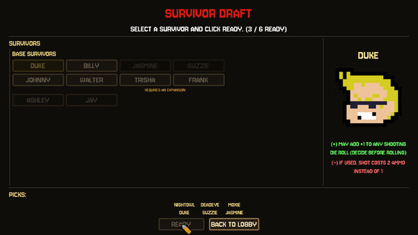 Скриншот 2 из игры 8 Hours Till Dawn